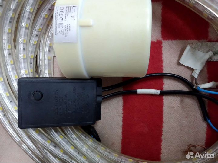 Светодиодная пыле влаго непроницаемая лента белая