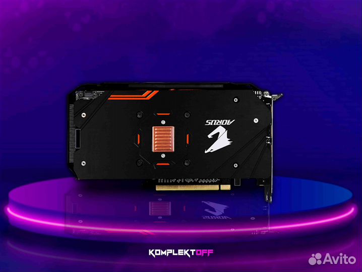 Видеокарта gigabyte aorus AMD Radeon RX 570