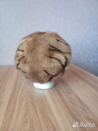 Шапка кепка женская норковая