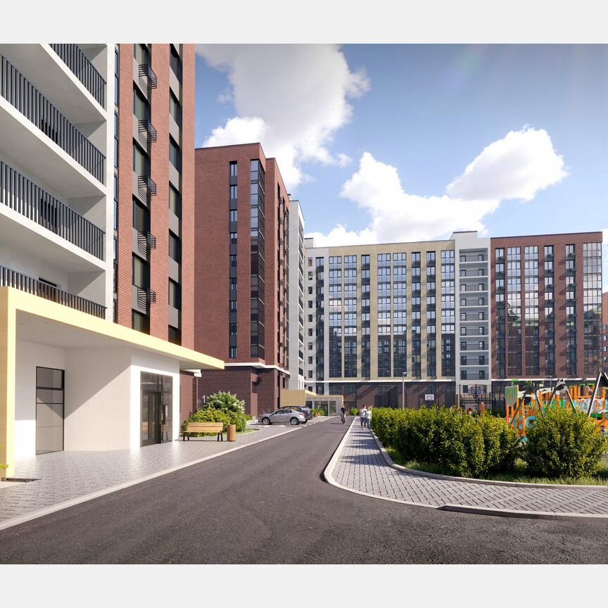 1-к. квартира, 40,5 м², 1/10 эт.