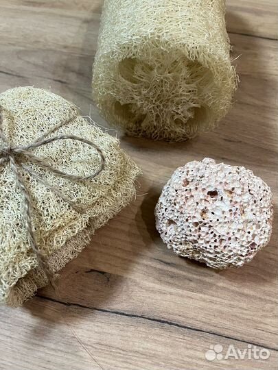 Мочалка натуральная из люфы