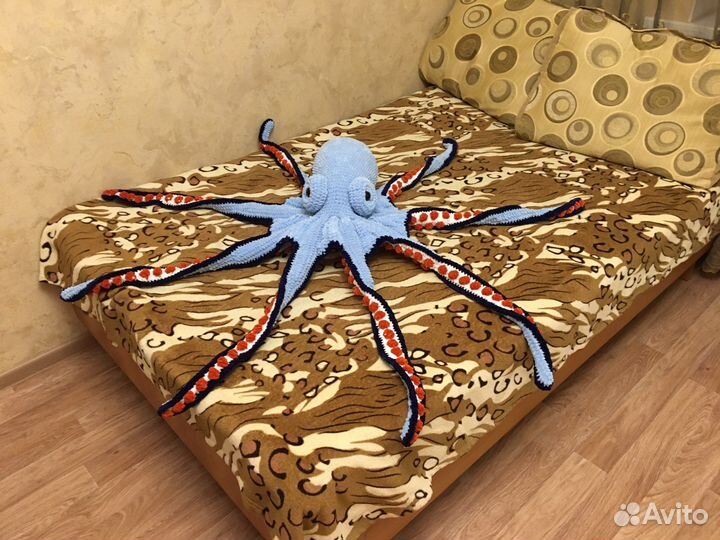 Вязаный Осьминог на заказ