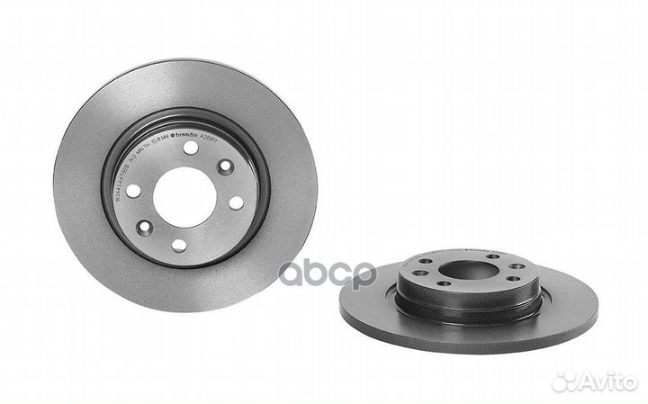 Диск тормозной передн. с уф покрытием dacia LOG