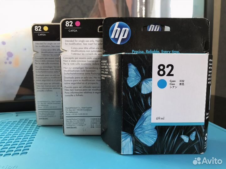 Картридж оригинальный HP 82