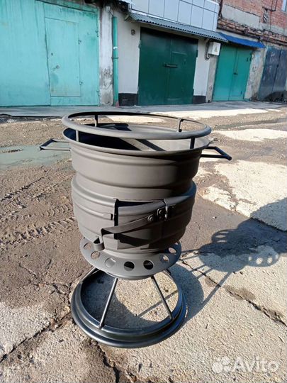 Печь под казан