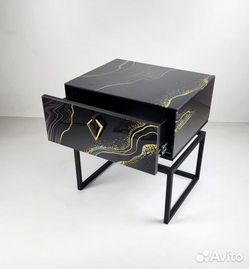 Прикроватная Тумба 3D 