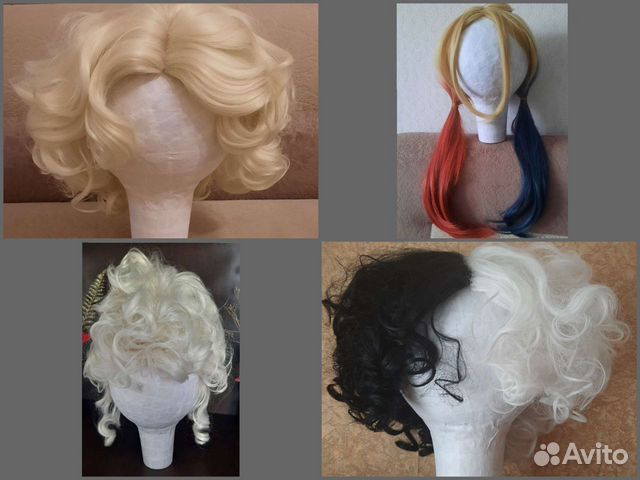 Парики разные. Прокат