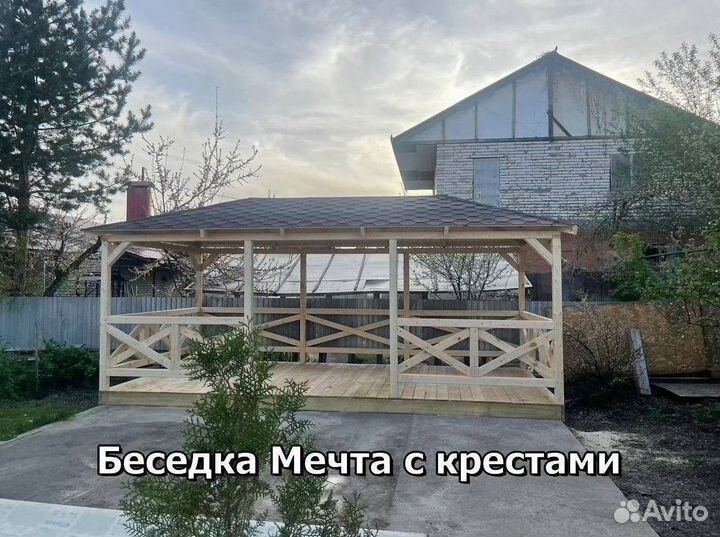 Беседки. Привезём и установим за 1 день