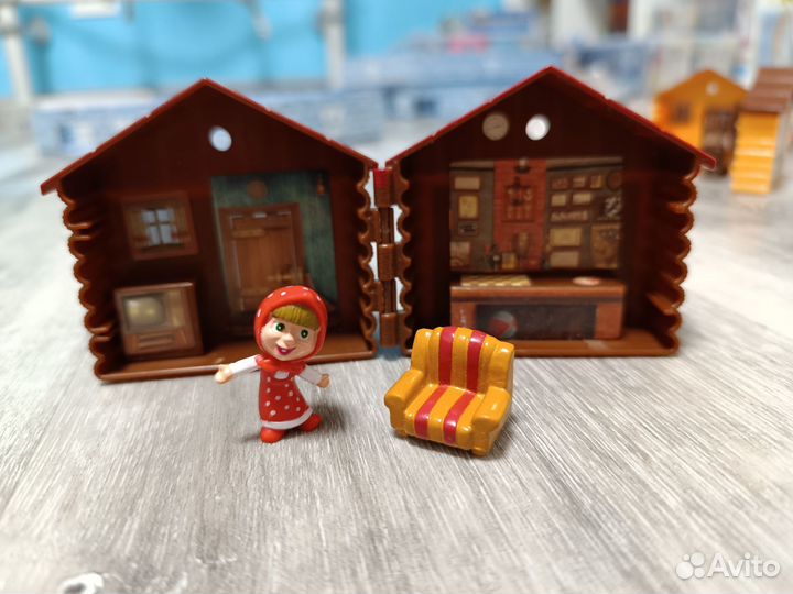 Маша и медведь домики