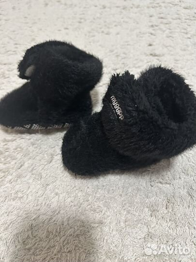 Теплые пинетки 13 см