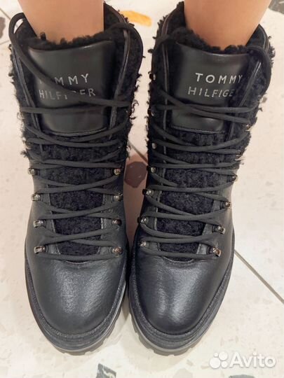 Зимние ботинки tommy hilfiger женские 36-37