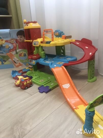 Vtech гараж бип-бип и пожарная машина