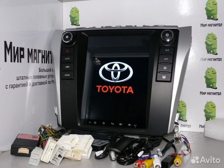 Toyota Camry 50 55 магнитола Tesla 8 ядер DSP IPS