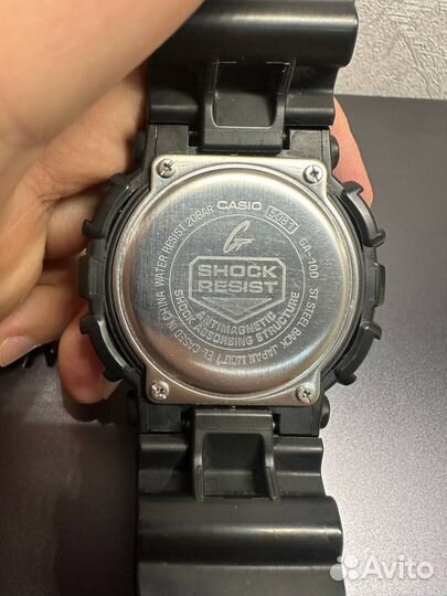 Часы casio g-shock ga-100