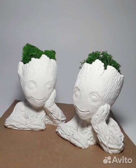 Кашпо Малыш Грут, фигурка, статуэтка