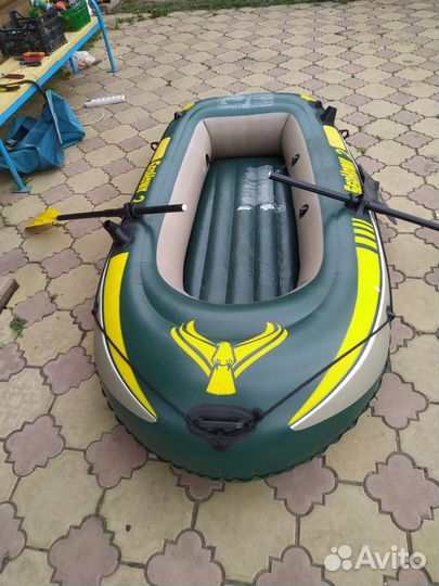 Лодка надувная intex seahawk2 рыбалка прогулка