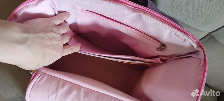 Рюкзак школьный единорожка+термонаклейки