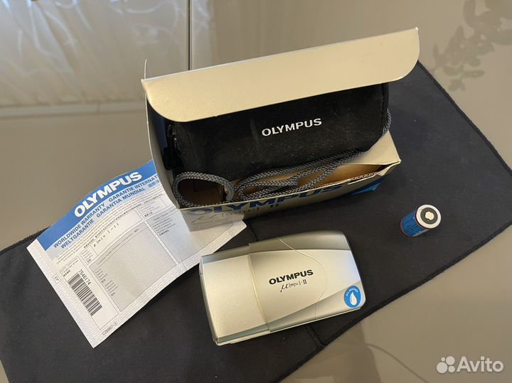 Olympus mju ii пленочный фотоаппарат