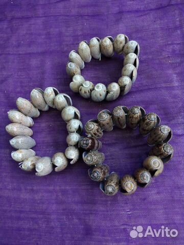 Браслет из морских ракушек