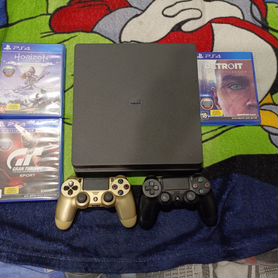 Игровая приставка ps4 slim