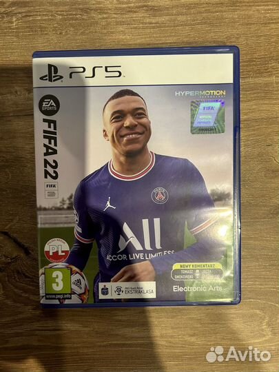 Игра для PS5 Fifa 2022 рус