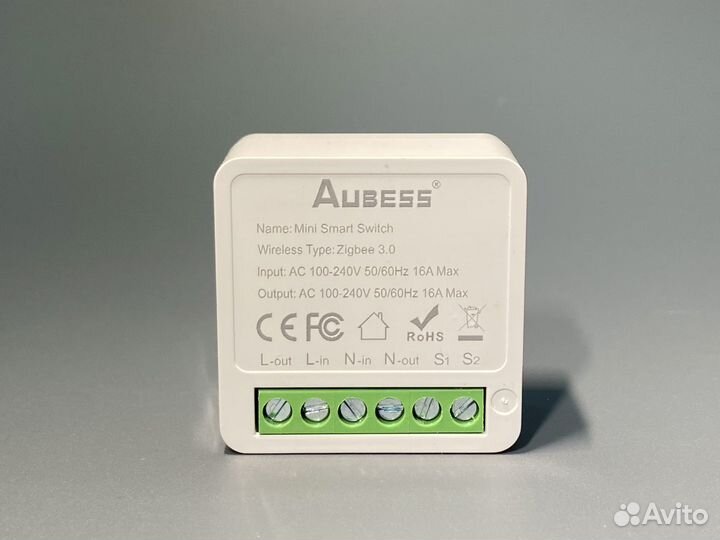 Умное реле Zigbee с Алисой торг