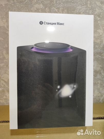 Яндекс Станция Макс с Zigbee yndx-00053K черная