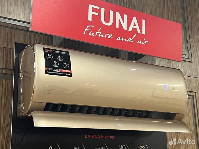 Сплит-система funai Katana Inverter RAC-I-KT30HP.D