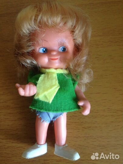 Куклы копытки ГДРс длинными волосами в родном