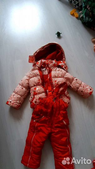 Костюм зимний для девочки 92