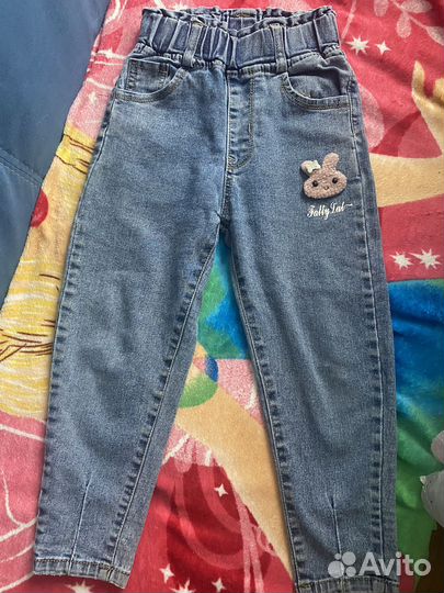 Джинсы на девочку