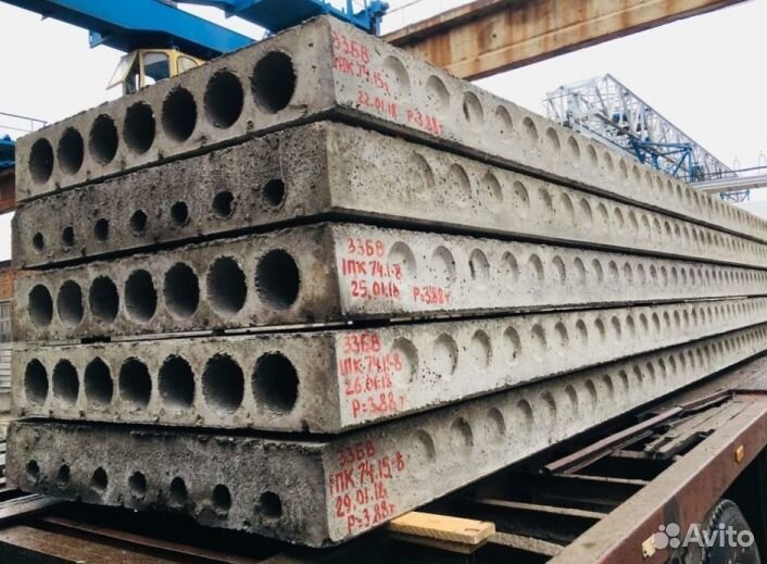 Плиты перекрытия пк (Все размеры)