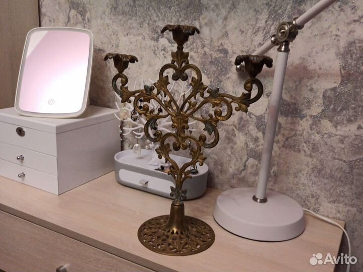 Подсвечник латунь бронза