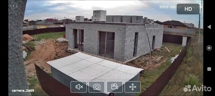 Видеонаблюдение на столб для стройки и не только