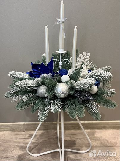 Подсвечник новогодний