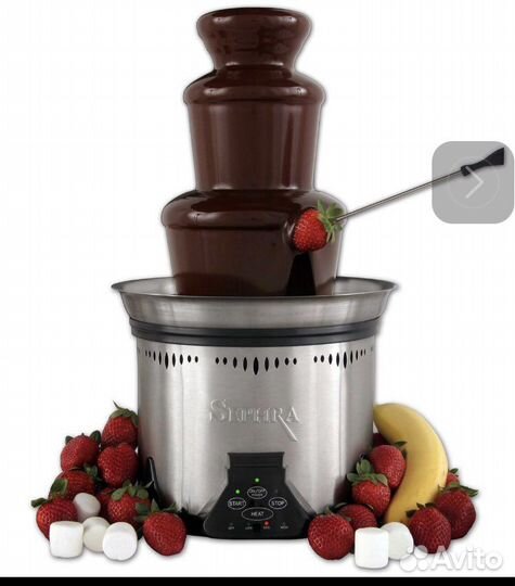 Шоколадный фонтан в аренду