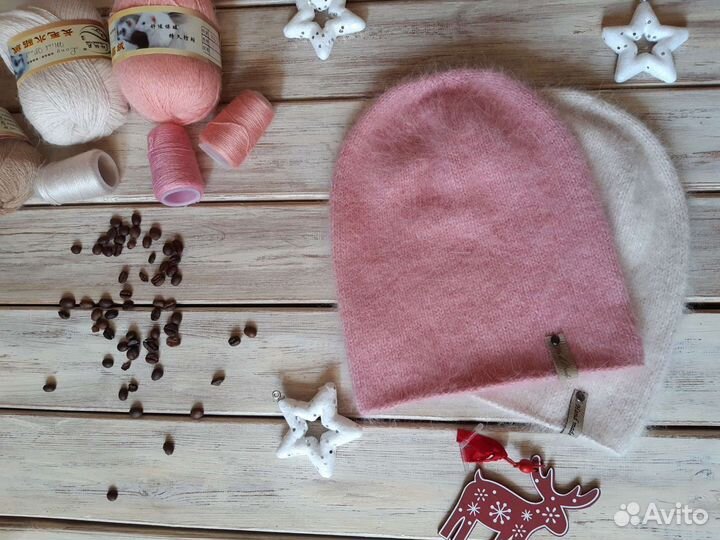 Шапка норковая новая