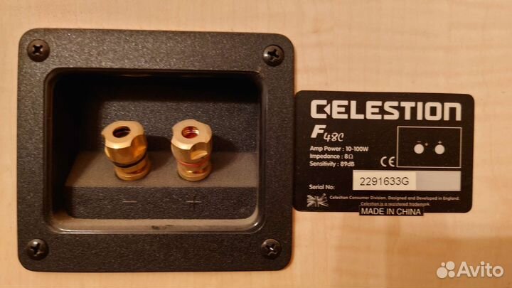 Центральный динамик (колонка) Celestion f48c