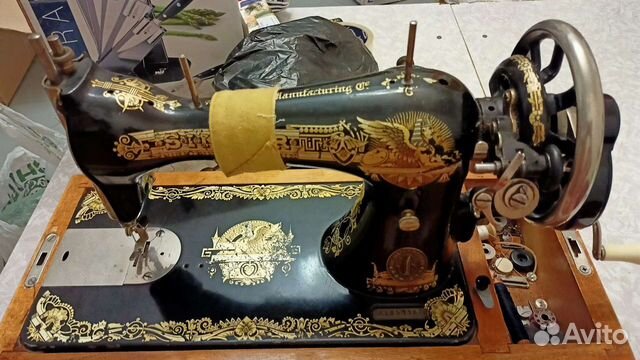 Старинная Швейная машина zinger