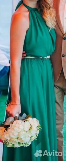 Новогодние платье длинное 40-42-44