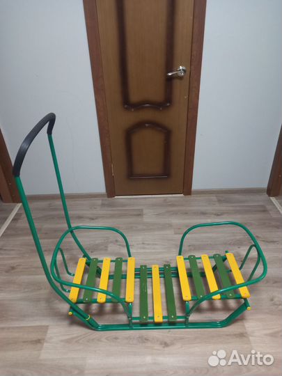 Санки детские двухместные