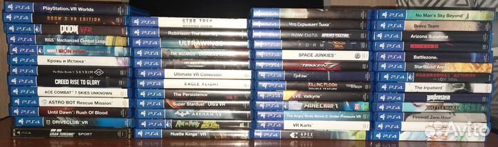 Игры для Sony PS4 VR