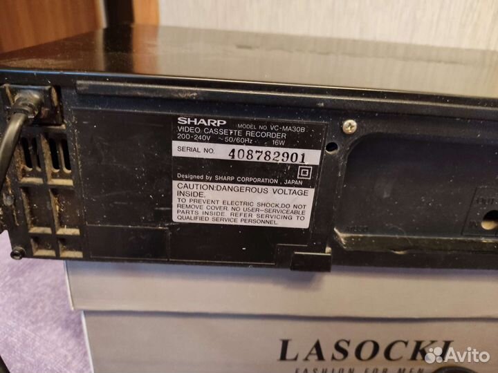 Видеомагнитофон sharp