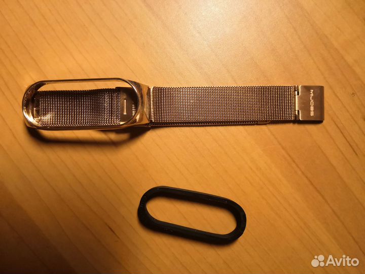 Металлический ремешок для браслета MiBand 5(3,4,6)