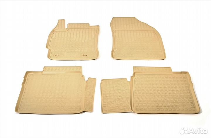 Коврики в салон Toyota Auris II (2012-2018) Беж