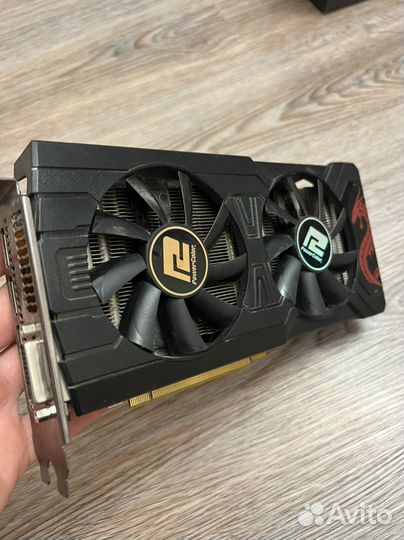 Видеокарта Radeon RX570 Red Dragon