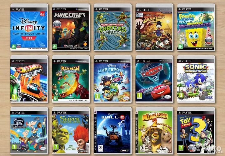 Набор 2500+ PS3 игр / PlayStation 3 игры