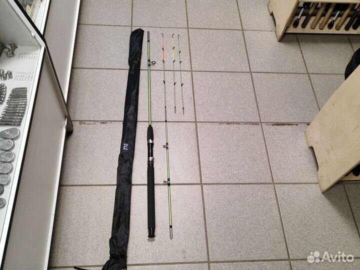 Фидер спиннинг донка закидушка крокодил 210 см