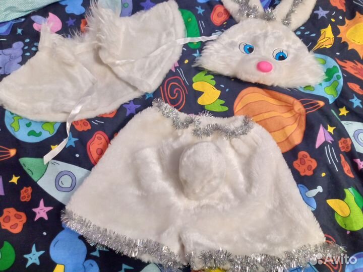 Карнавальный костюм для мальчика зайчик