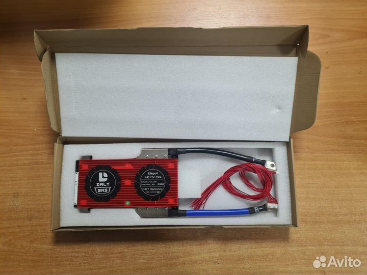 Плата контроля BMS lifepo4 24S 72V 200A